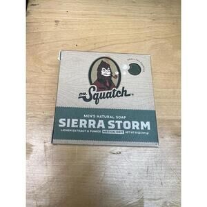 Dr Squatch Men's Natural Soap Sierra Storm 5 oz bar
